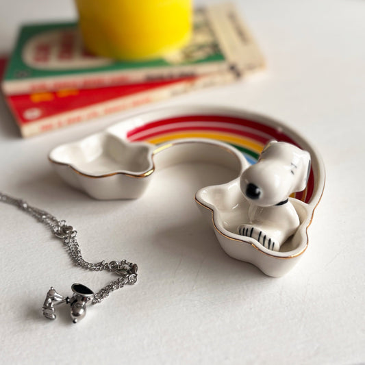 Snoopy Rainbow Skål