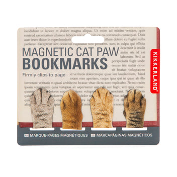 Magnetiske bokmerker Kattepote