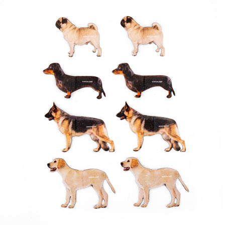 Magnetiske bokmerker Hund