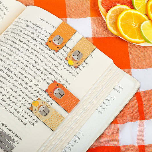 Magnetiske bokmerker Flodsvin