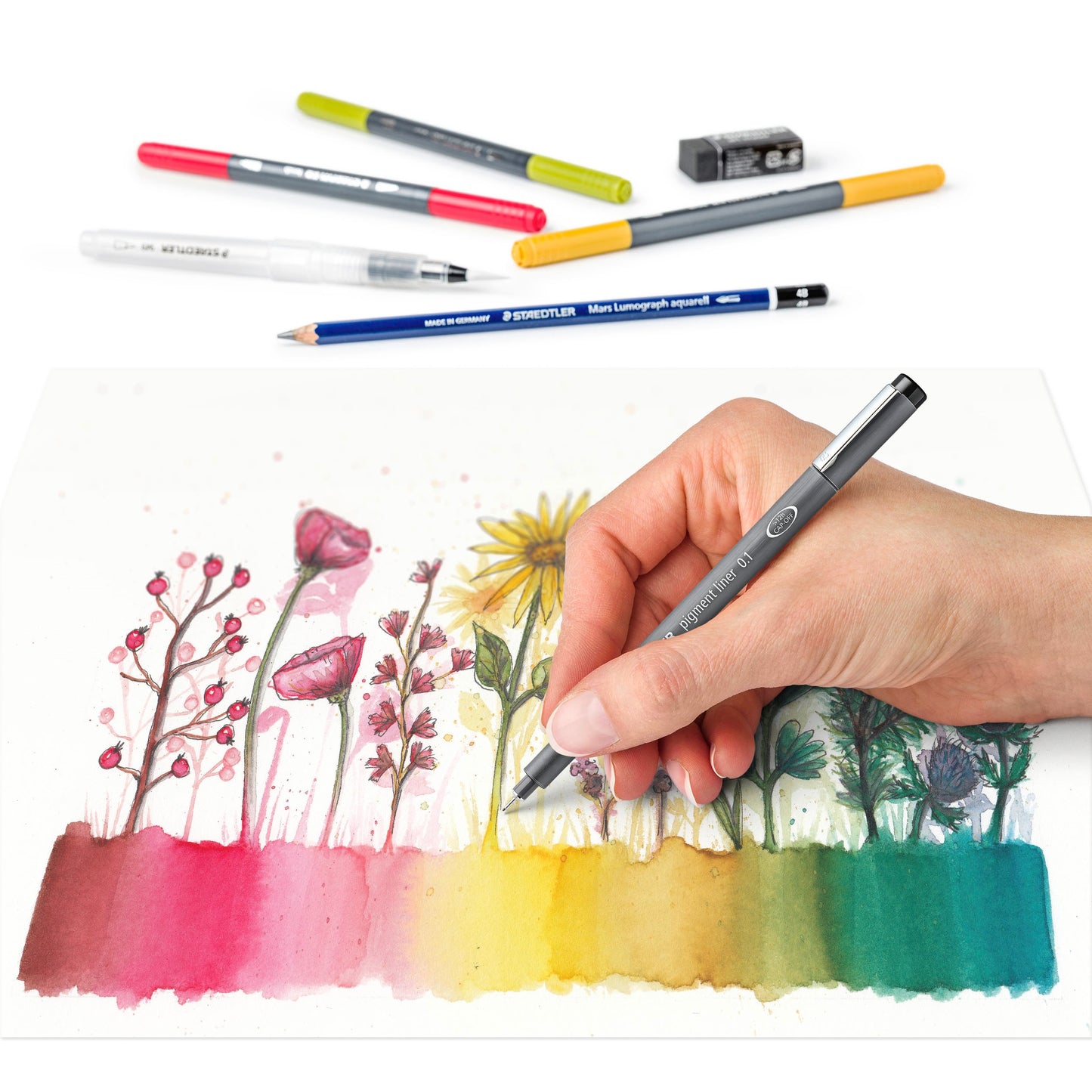 Floral Watercolour Set
