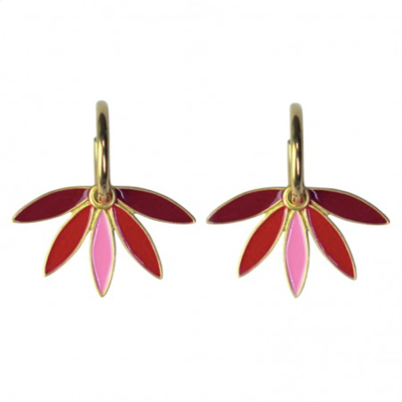 Gemma Red Gold Ørepynt