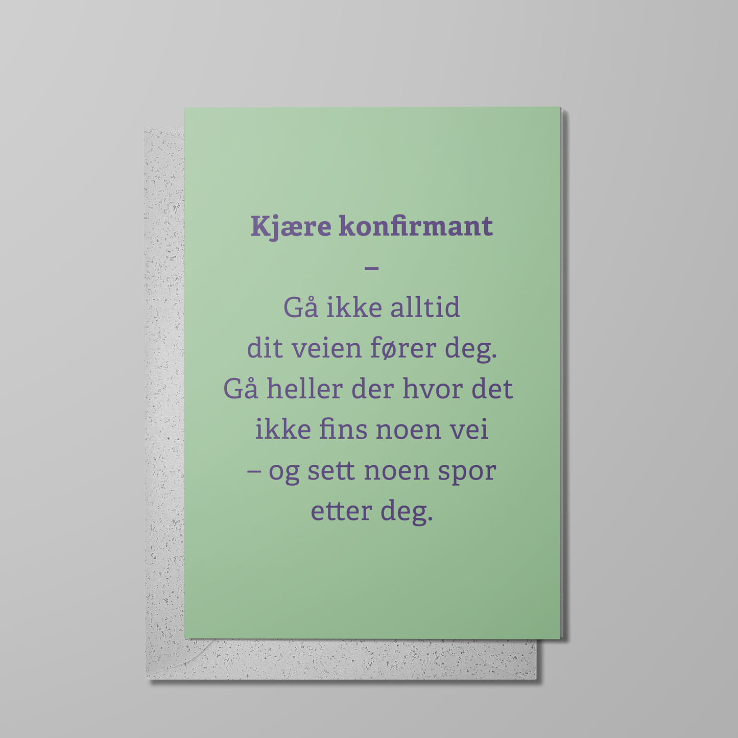 Dobbelt Kort, Sett spor etter deg