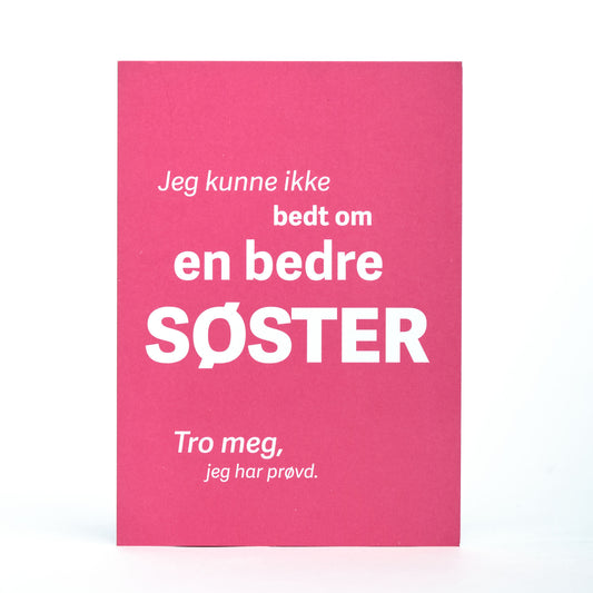 Kort, Bedre søster