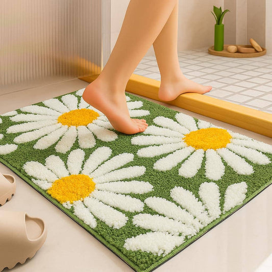 Flower Badematte