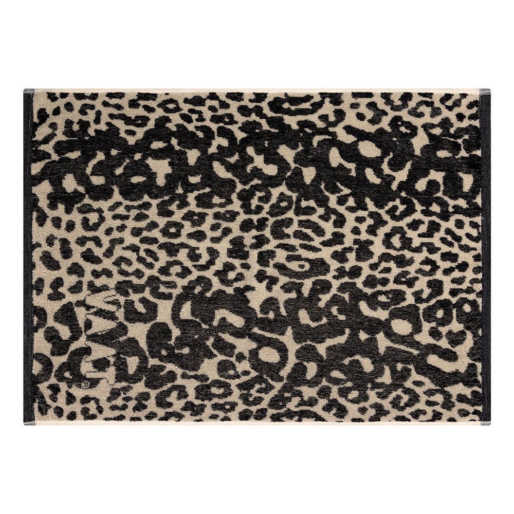 Gavesett kjøkkenhåndklær Leopard black