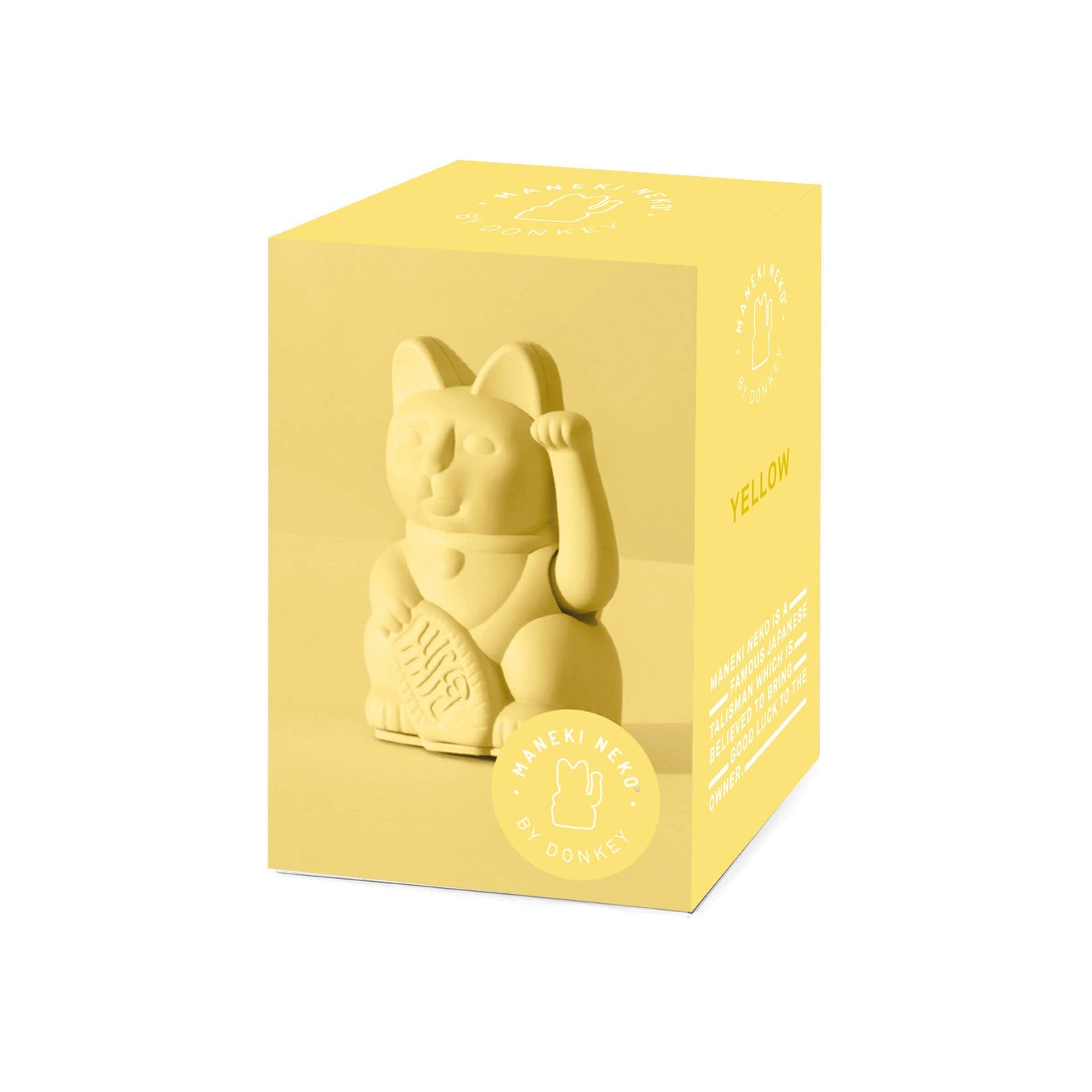 Lucky Cat Mini Yellow