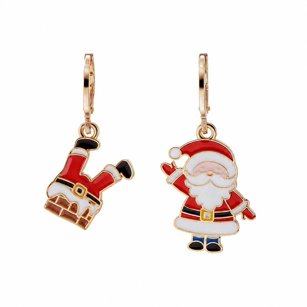Santa & Chimney Øreringer