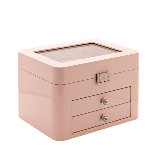 Pink Wooden Smykkeskrin