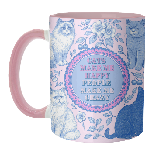 Cats Make Me Happy Kopp