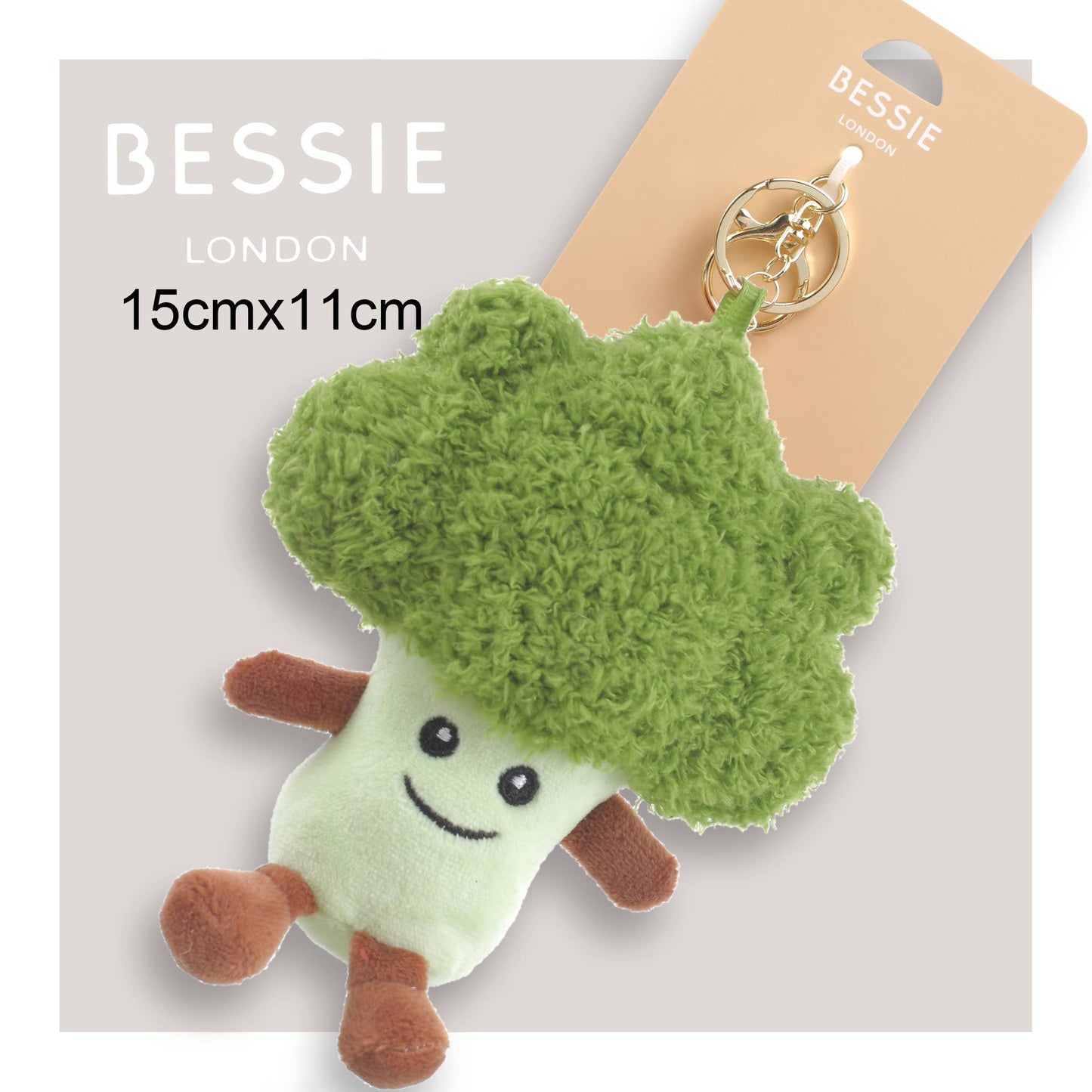 Broccoli Bag Charm