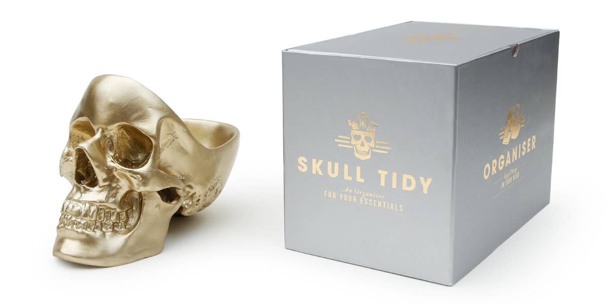 Tidy Skull Gold