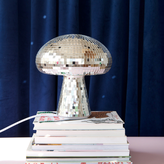 Disco mushroom lampe