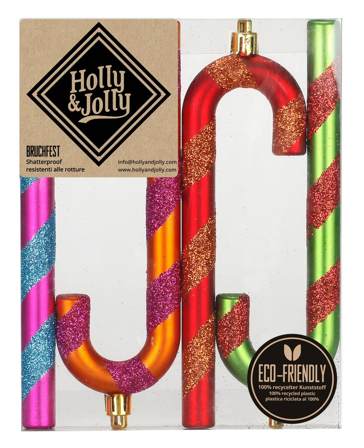 Candy Cane Mille Fiori Knusesikker