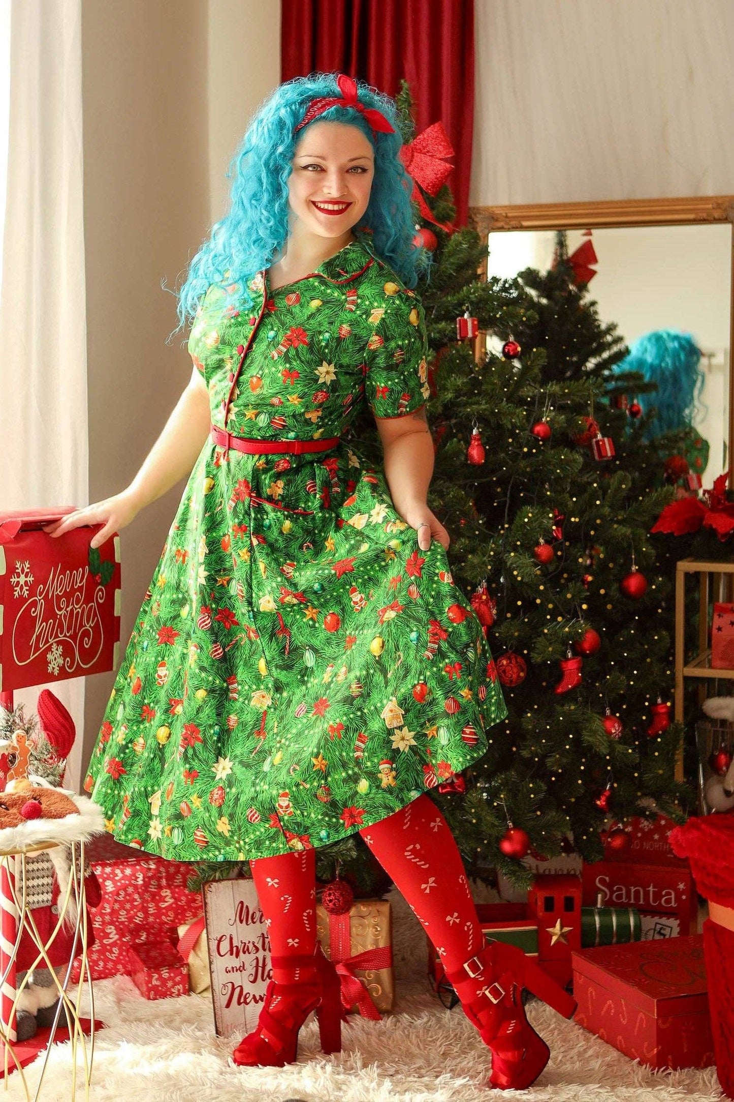 Christmas Tree Kjole