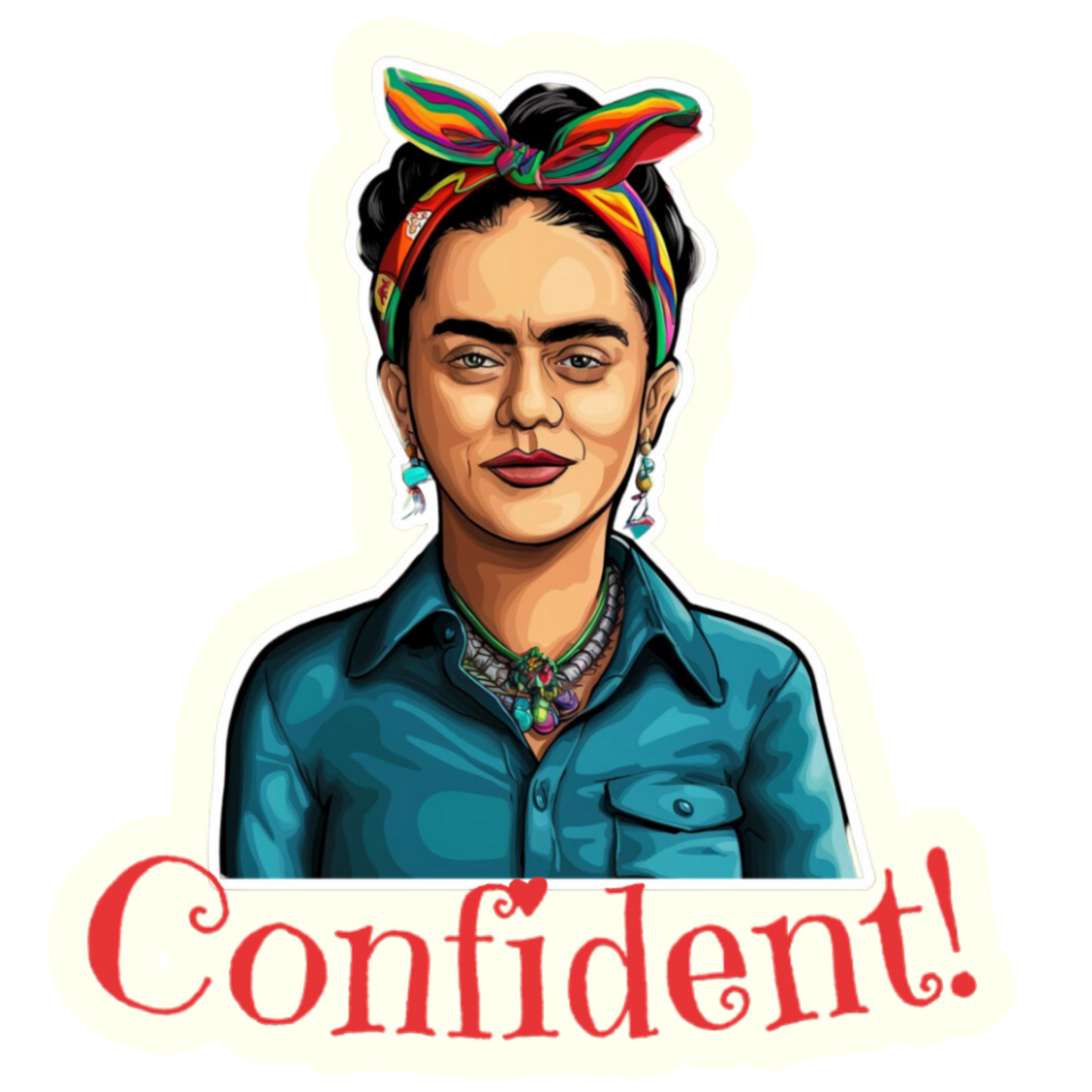 Frida Kahlo Klistremerke