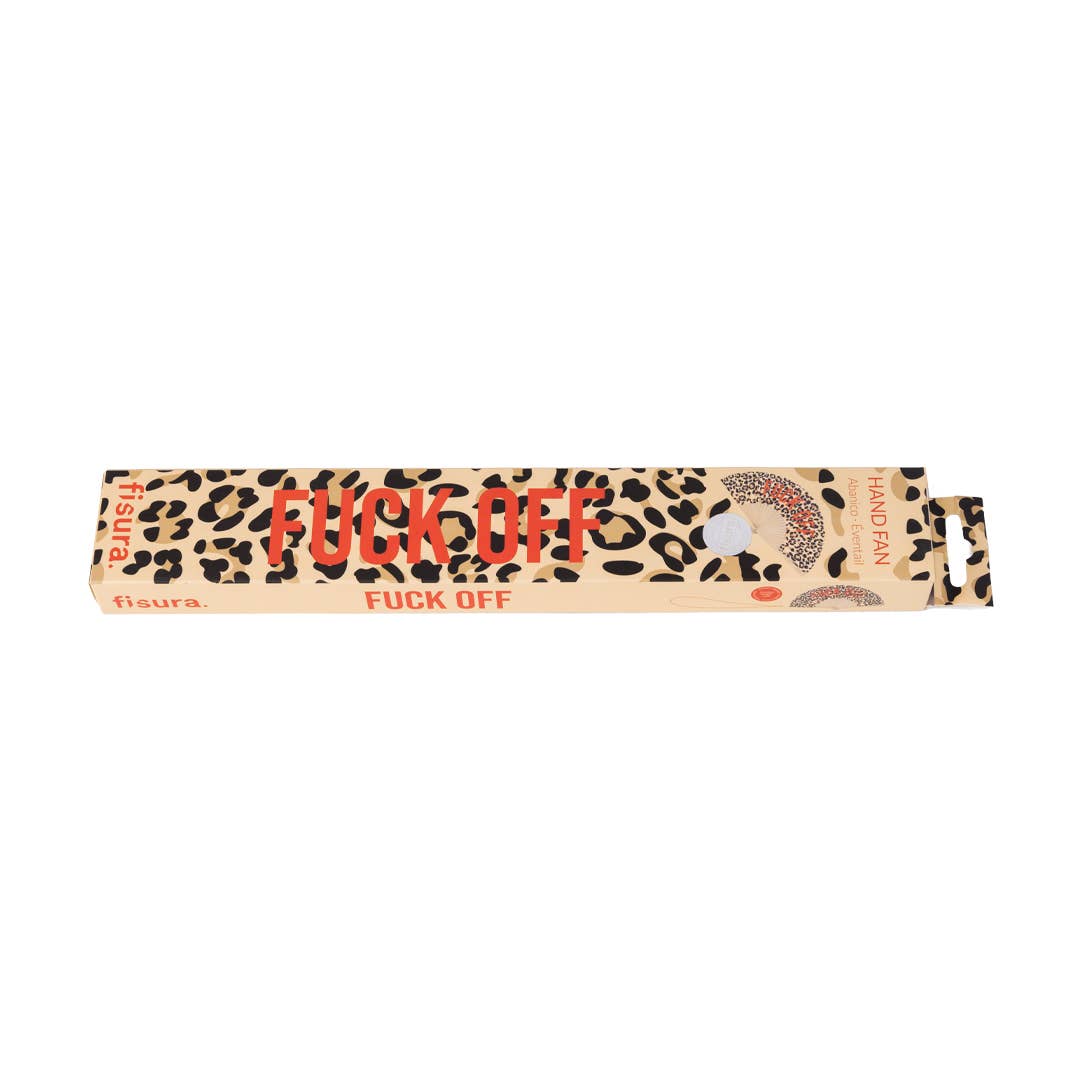 Leopard Fuck Off Vifte