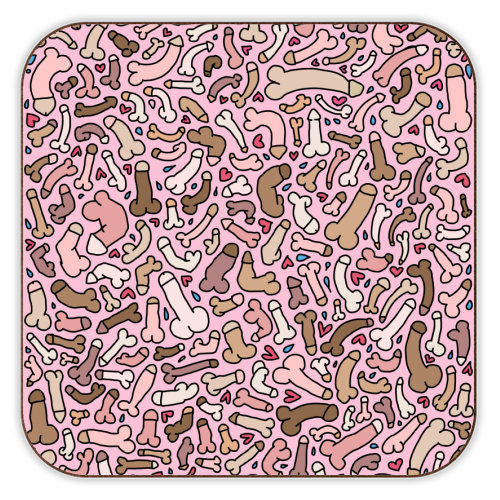 Pink Penis Bordbrikke
