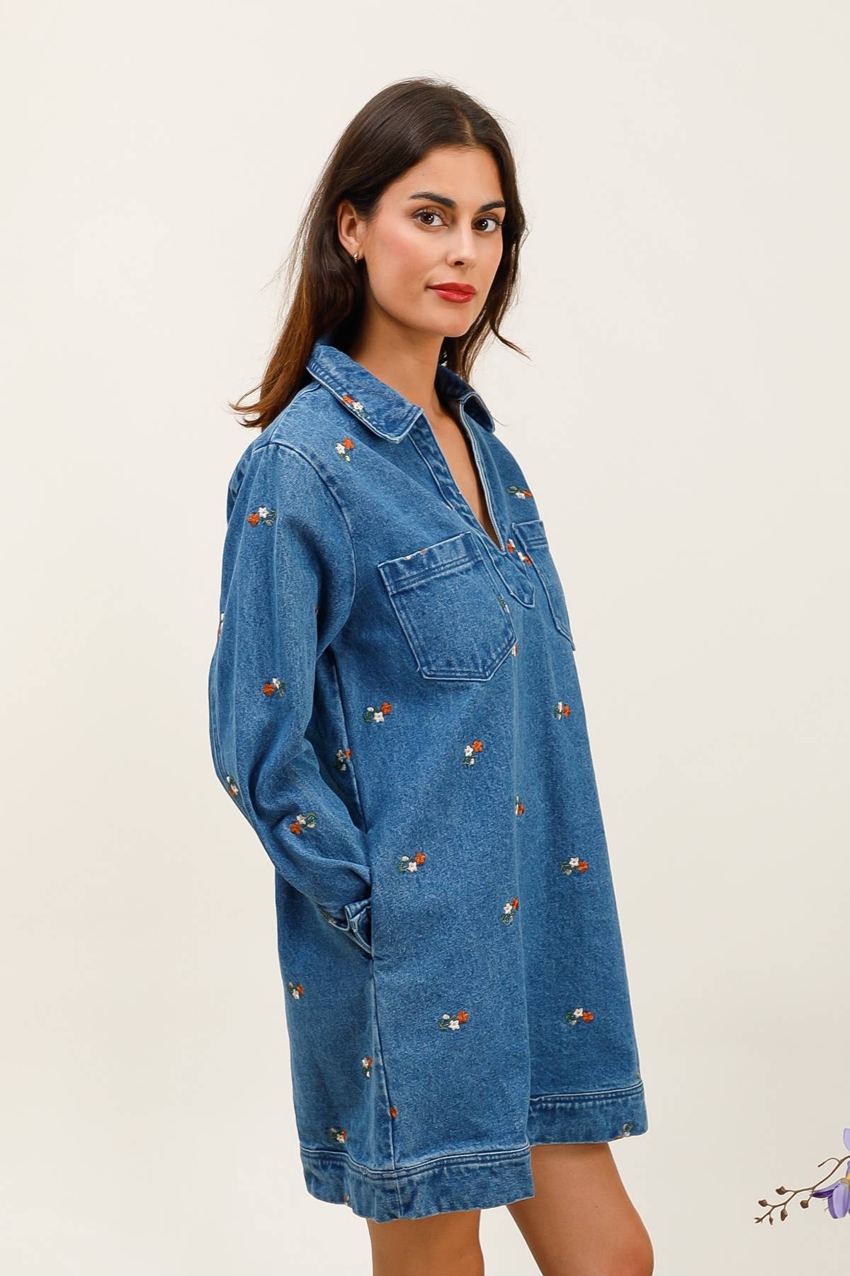 Embroidery Dongerikjole