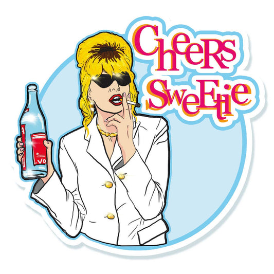 Absolutely Fabulous Patsy Klistremerke