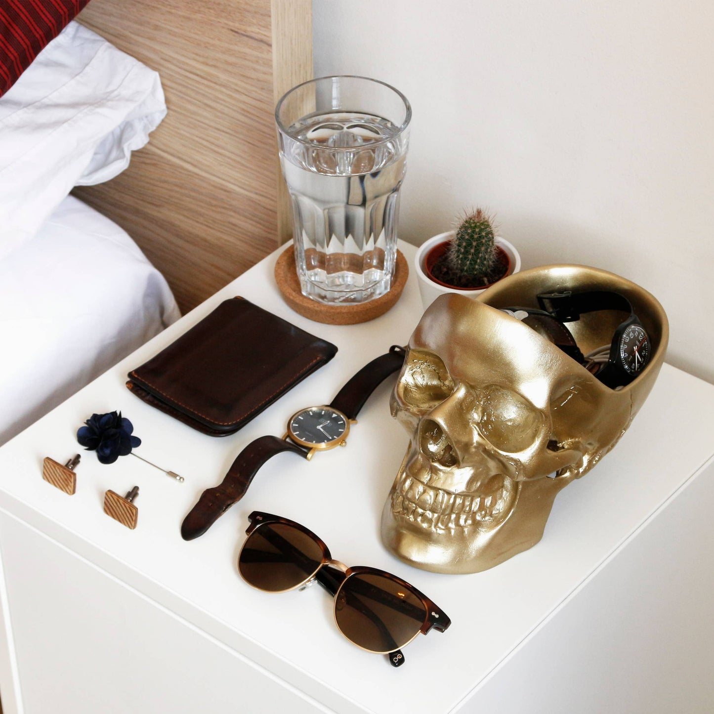Tidy Skull Gold