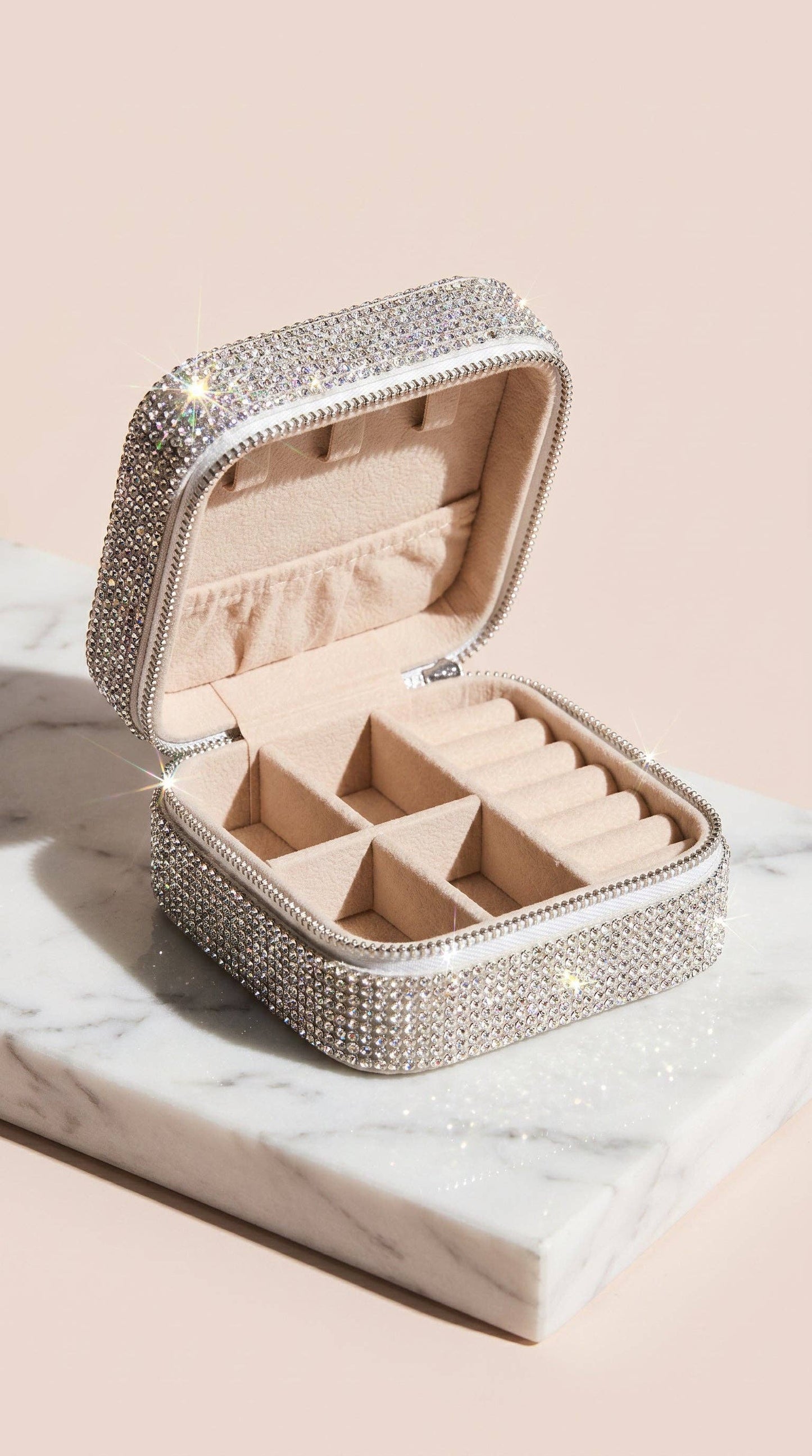 Crystal Reisesmykkeskrin