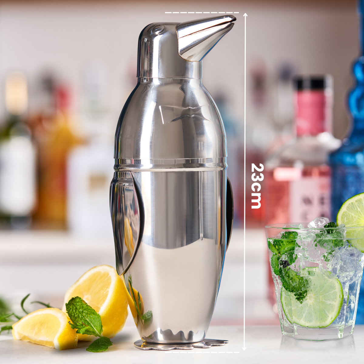 Penguin Cocktail Shaker