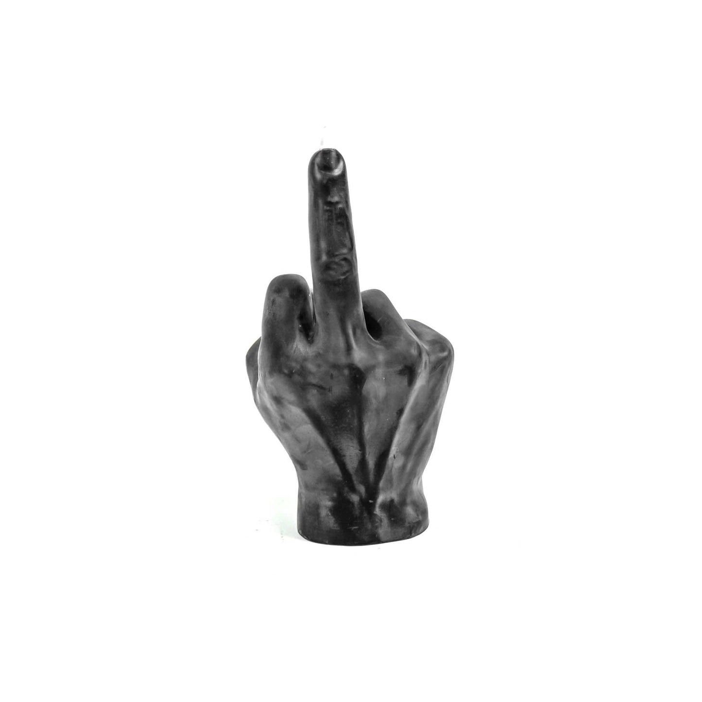 Middle Finger Lys Svart