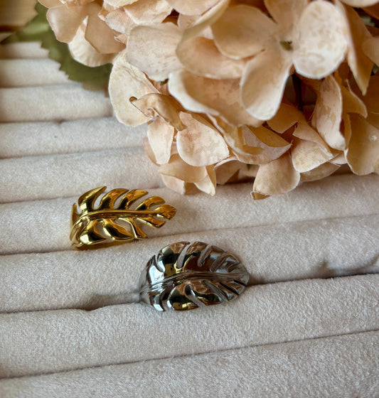 Leaf Statement Ring
