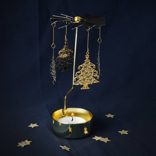 Juletre telys-spinner