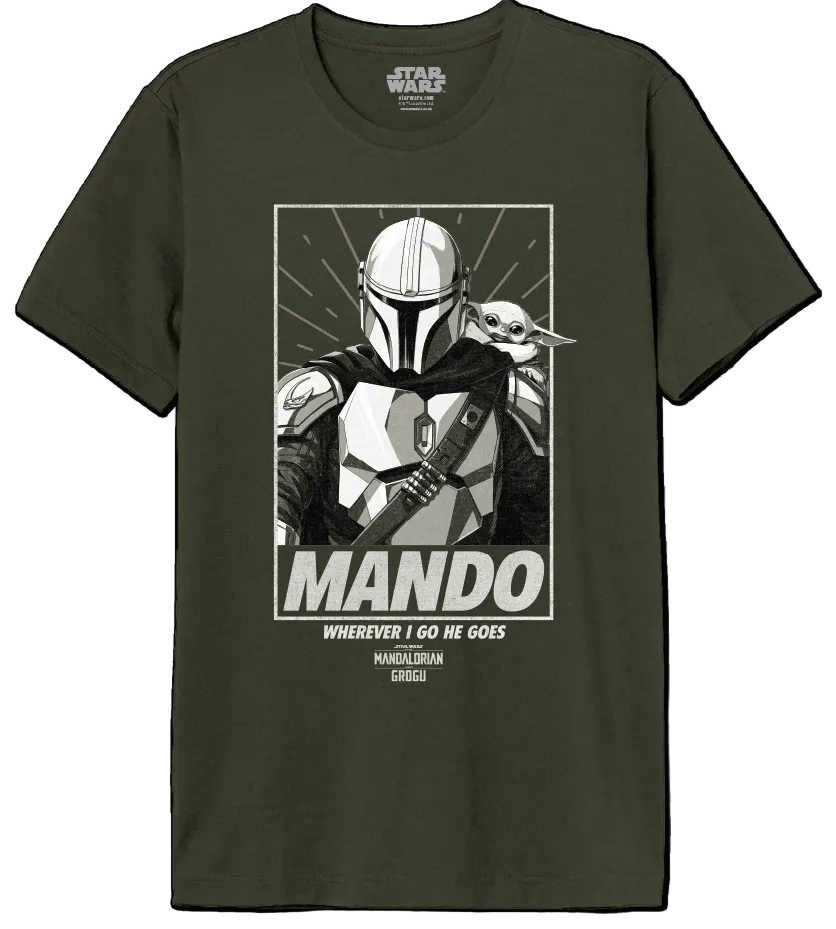 Mando Grogu T-Skjorte