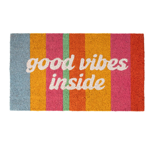 Good Vibes Inside Dørmatte