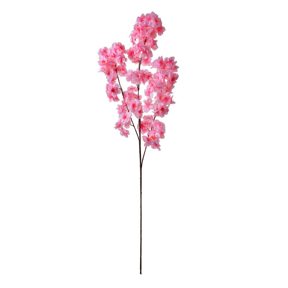 Pink Plastic Flower 106 cm