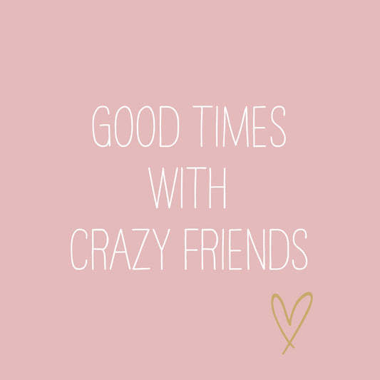 Crazy Friends Servietter
