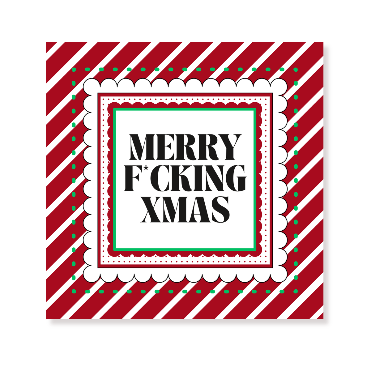 Merry F*cking Xmas Servietter