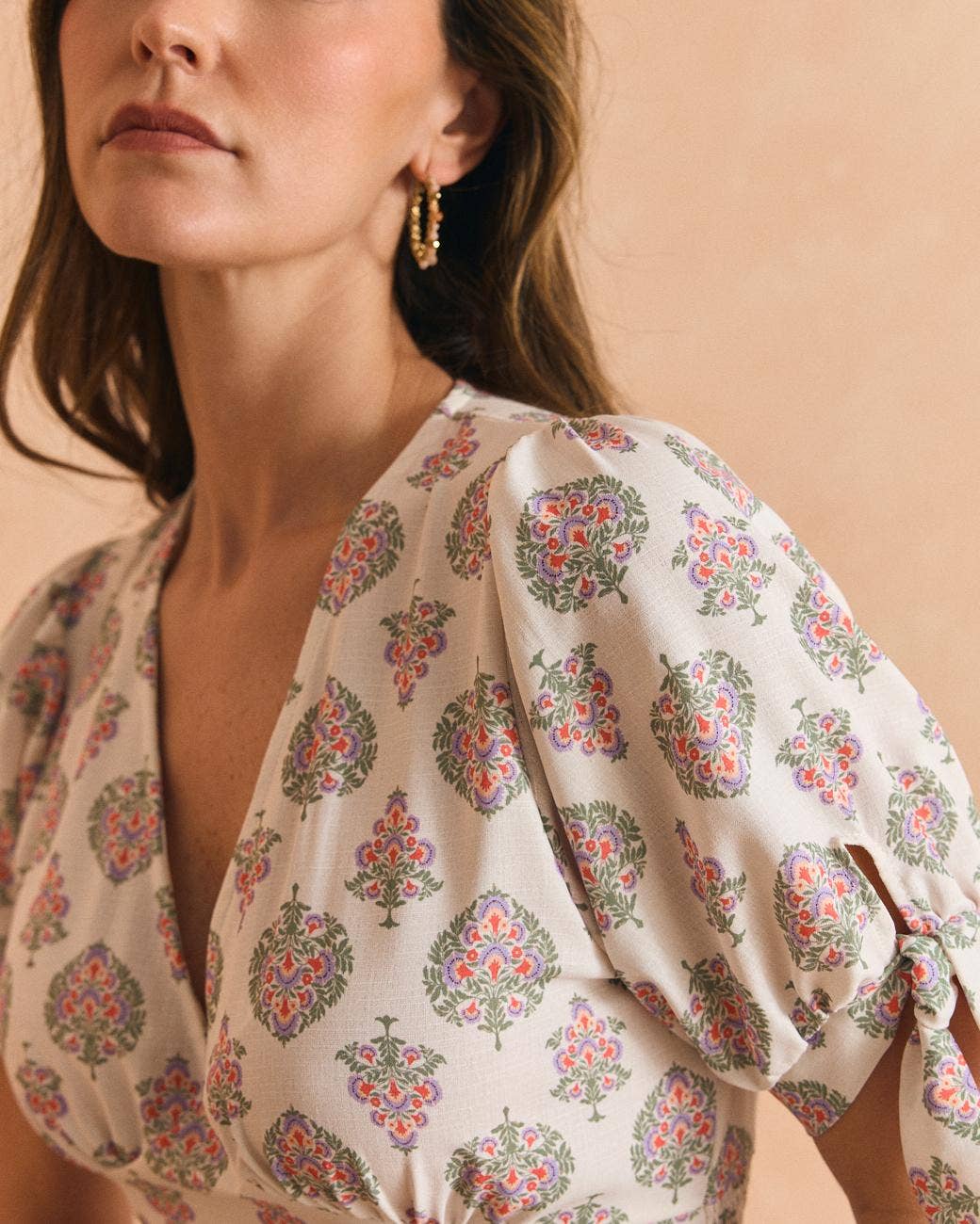 Geometric Caridad Kjole