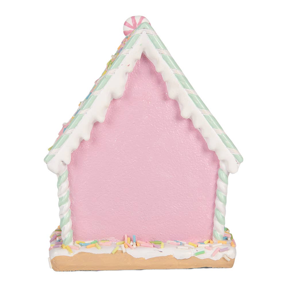 Pink Gingerbread house