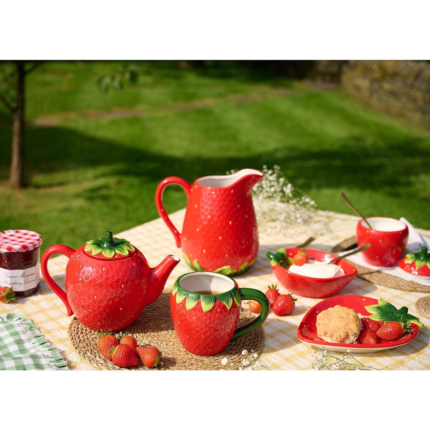 Cottage Strawberry Mugge