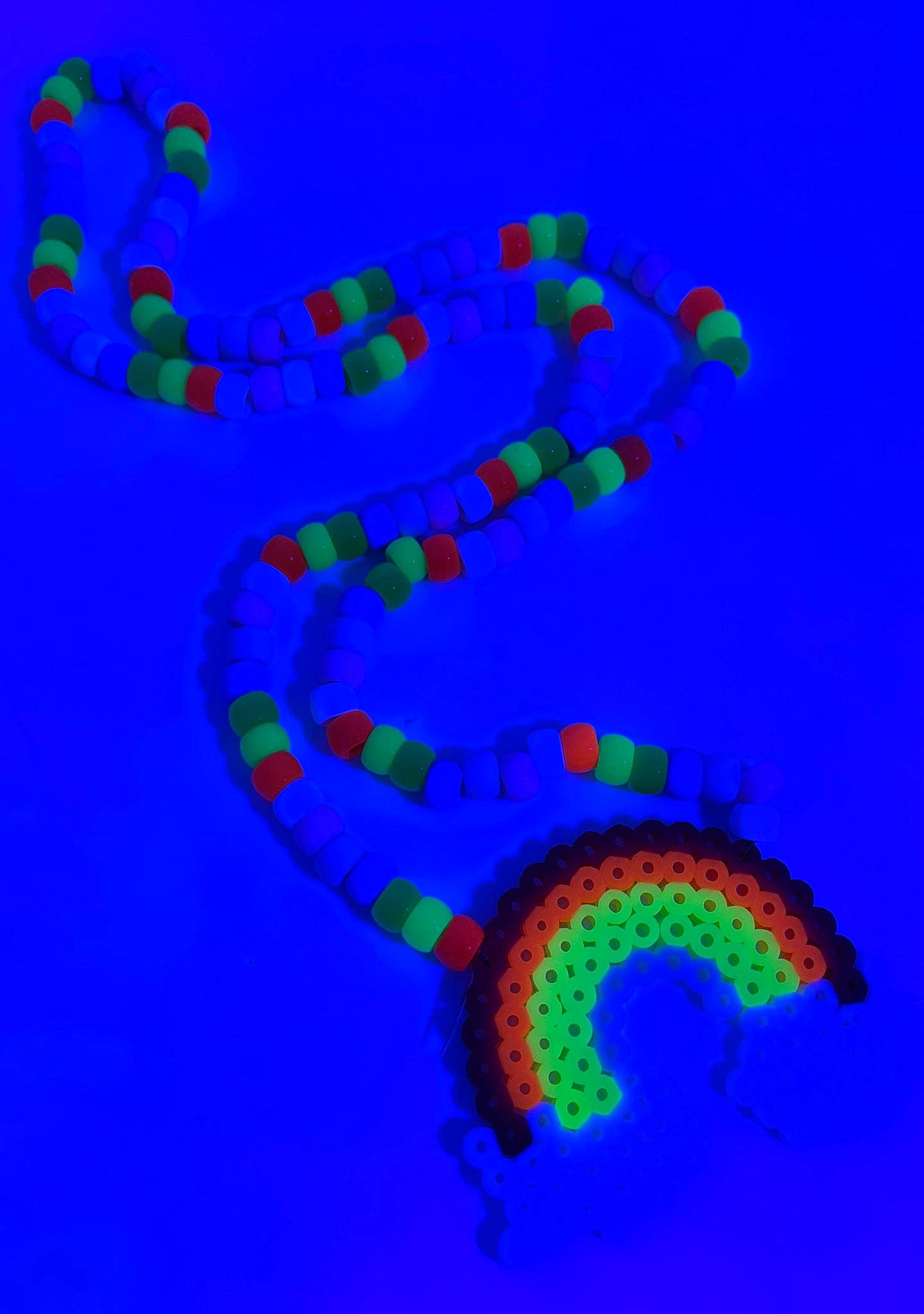 Rainbow Kandi Smykke