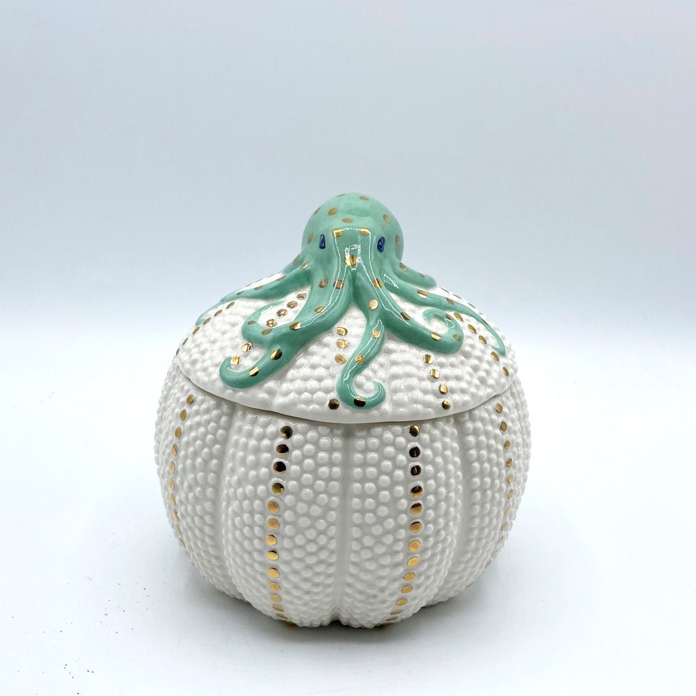 Coral Octopus Skål