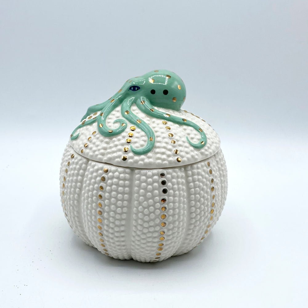 Coral Octopus Skål