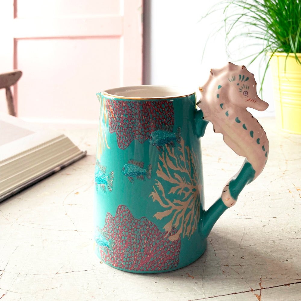 Coral Seahorse Mugge