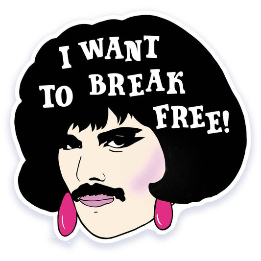 I Want To Break Klistremerke