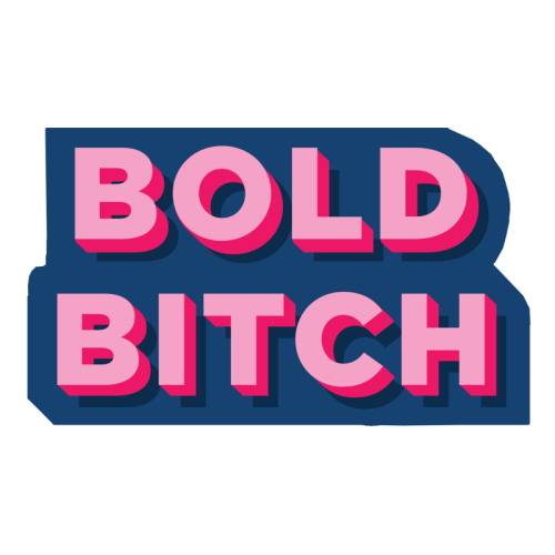 Bold Bitch Klistremerke