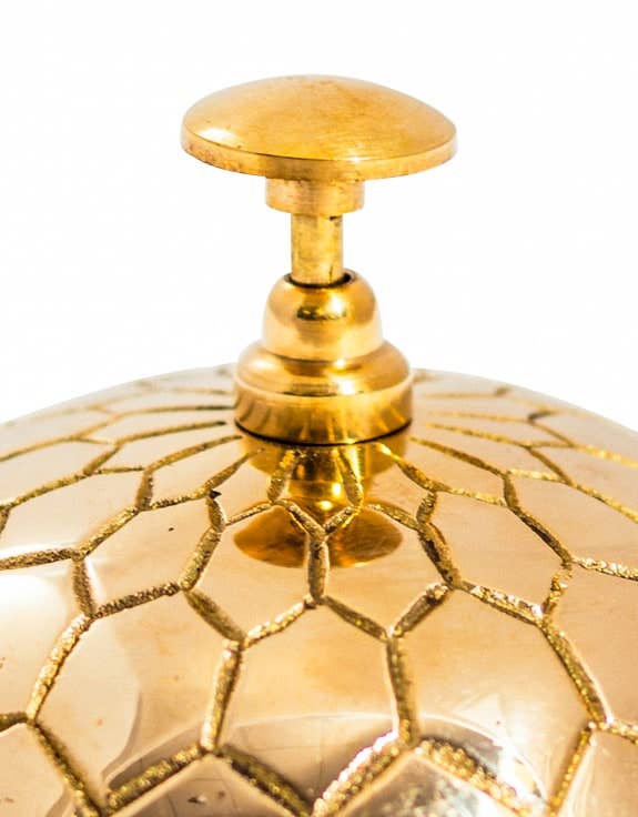 Brass Tortoise Bordbjelle