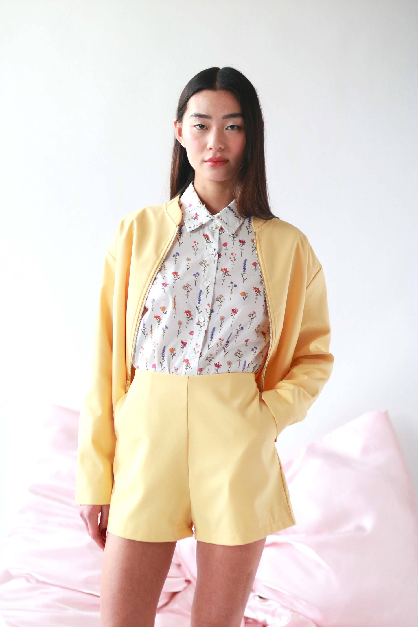 Floral Skjorte