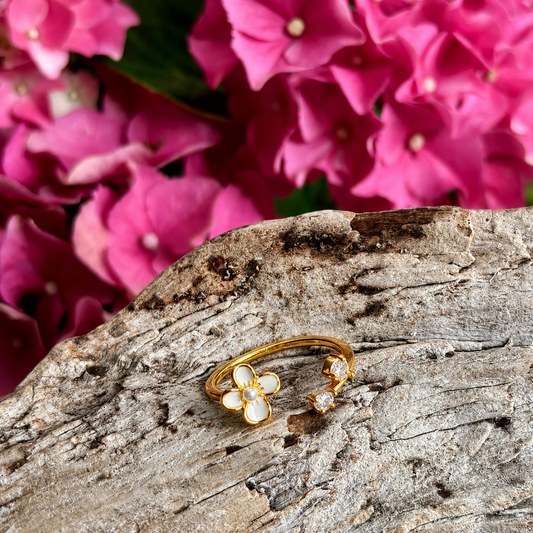 Golden Bloom Ring
