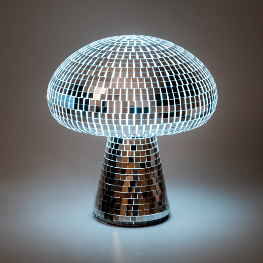 Disco mushroom lampe