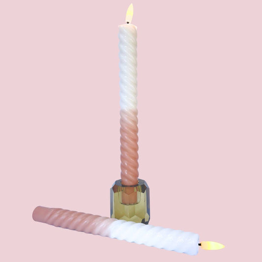 Swirl Candle Sand LED-Lyssett