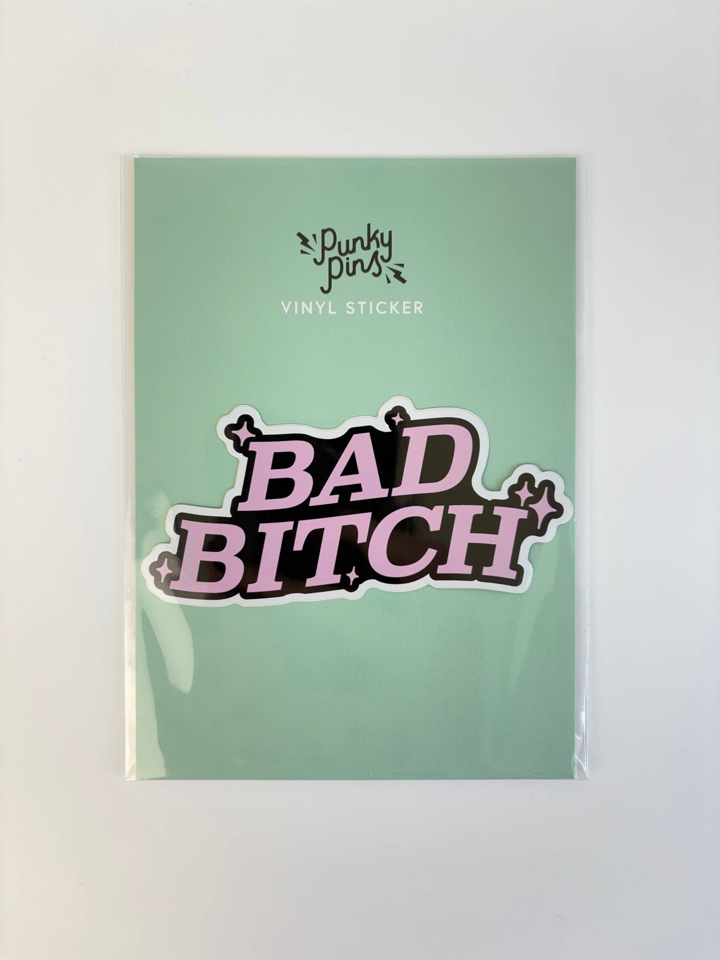 Bad Bitch Klistremerke